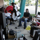 Me and my friends, Josh, Ricky, Steve, and Gary playing games. Photo credit: AP